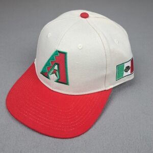 Arizona Diamondbacks Hat Snapback Mexican Heritage SGA Mexico Flag Logo NEW osfm